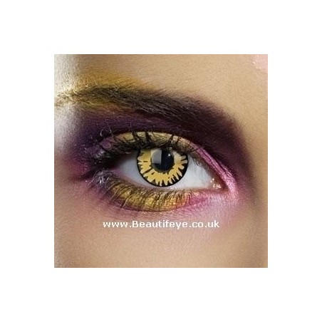 Yellow Wolf New Moon Twilight Contact Lenses