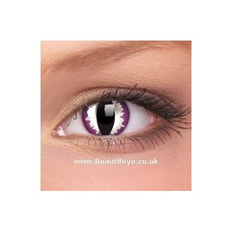 ColourVue Purple Dragon Crazy Colour Contact Lenses (3 Month Wear)