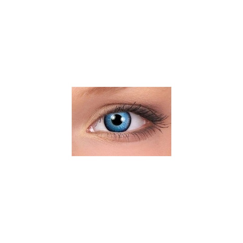 ColourVue Space Blue Crazy Colour Contact Lenses (3 Month Wear)