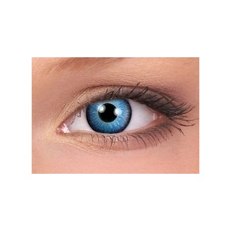 ColourVue Space Blue Crazy Colour Contact Lenses (3 Month Wear)