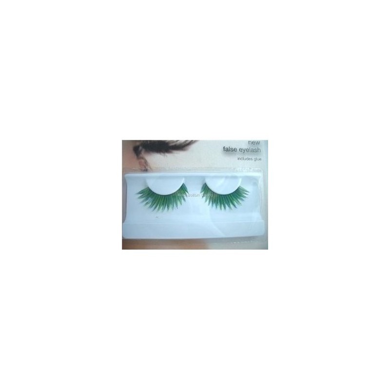 Stargazer Reusable False Eyelashes Green & Blue 51