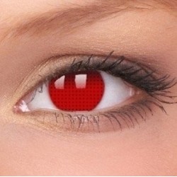 ColourVue Red Screen Mesh Halloween Kontaktlinsen (1 Jahr)