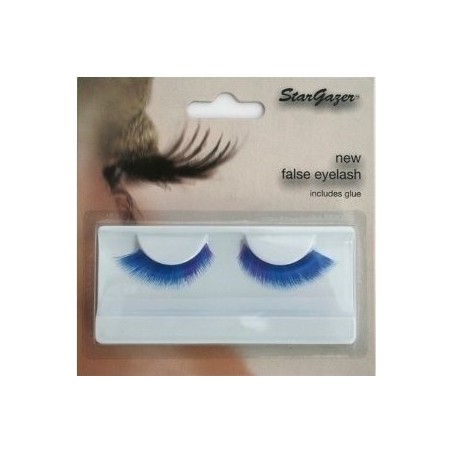 Stargazer Wiederverwendbare falsche Wimpern Blau und Lila 50