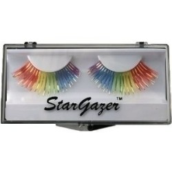 Stargazer Wiederverwendbare falsche Wimpern Regenbogen & Goldfolie 1