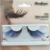 Stargazer Reusable False Eyelashes Blue,Pink & Green Feathers 62