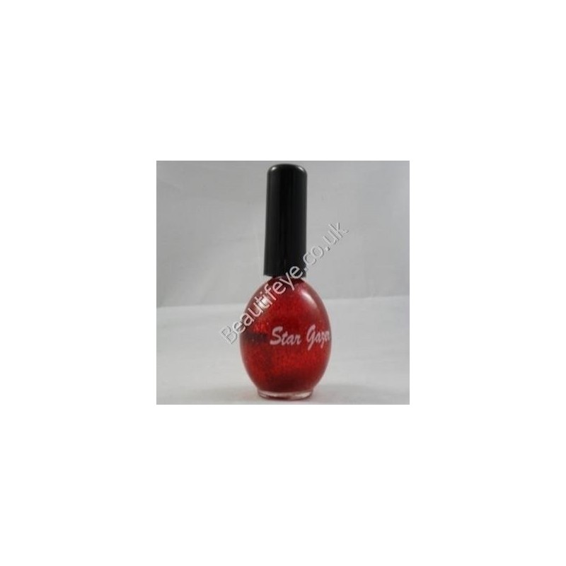 Stargazer Red Glitter 148 Nagellack