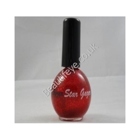 Stargazer Red Glitter 148 Nagellack