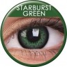 Starburst Green Coloured Contact Lenses (90 Day)