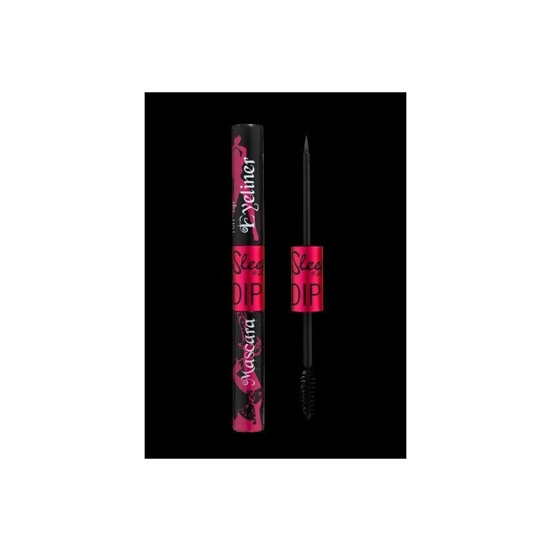 Mascara eyeliner « Dip It Duo » de Sleek MakeUP en noir de jais