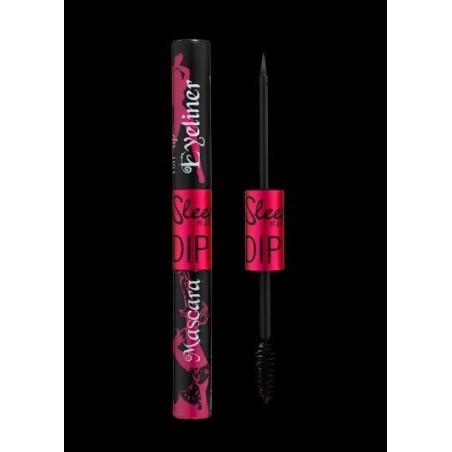 Mascara eyeliner « Dip It Duo » de Sleek MakeUP en noir de jais