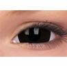 ColourVue Black Titan Mini Sclera 17mm Coloured Contact Lenses (1 Year)