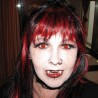 Blood Red Devil Vampire Block Crazy Halloween Crazy Coloured Contact Lenses