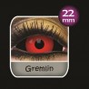 ColourVue Gremlin Black and Red Sclera Full Eye Contact Lenses 22mm (6 Month)