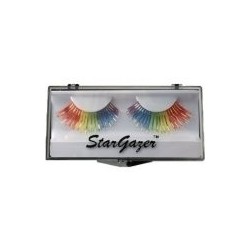 Stargazer Wiederverwendbare falsche Wimpern Regenbogen & Goldfolie 1