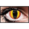 Pheonix Cat Eye Reddish Dragon Crazy Coloured Contact Lenses