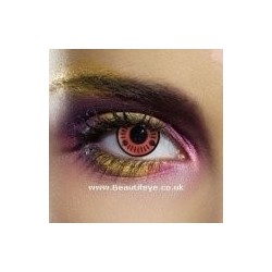 Red Anime Ltachi Crazy Sasuke Halloween Contact Lenses