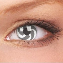 Blade Black And White Halloween Crazy Colour Contact Lenses (1 Year Wear)