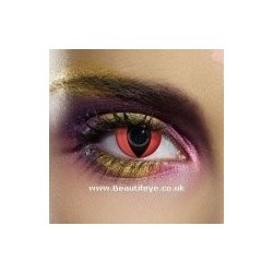 Halloween Crazy Red Cat Eye Contact Lenses