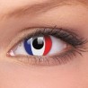 France Flag Crazy Colour Contact Lenses (1 Year Wear)