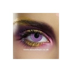 Crazy Violet Purple Block Contact Lenses