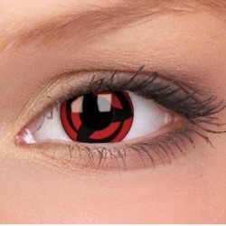 ColourVue Anime Kakashi Red Crazy Colour Contact Lenses (1 Year Wear)