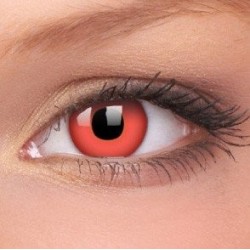 ColourVue Red Devil Block Crazy Colour Contact Lenses (3 Month Wear)