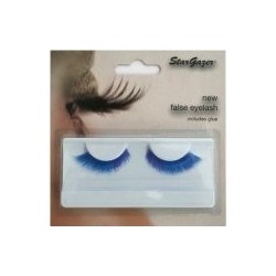 Stargazer Wiederverwendbare falsche Wimpern Blau und Lila 50