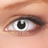 ColourVue Cross Eyed White Crazy Coloured Contact Lenses (3 Month Wear)