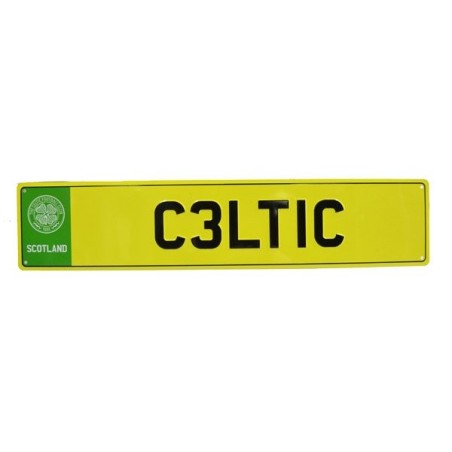 Celtic Number Plate Sign