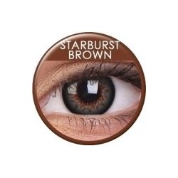 Starburst Brown Coloured Contact Lenses (90 Day)