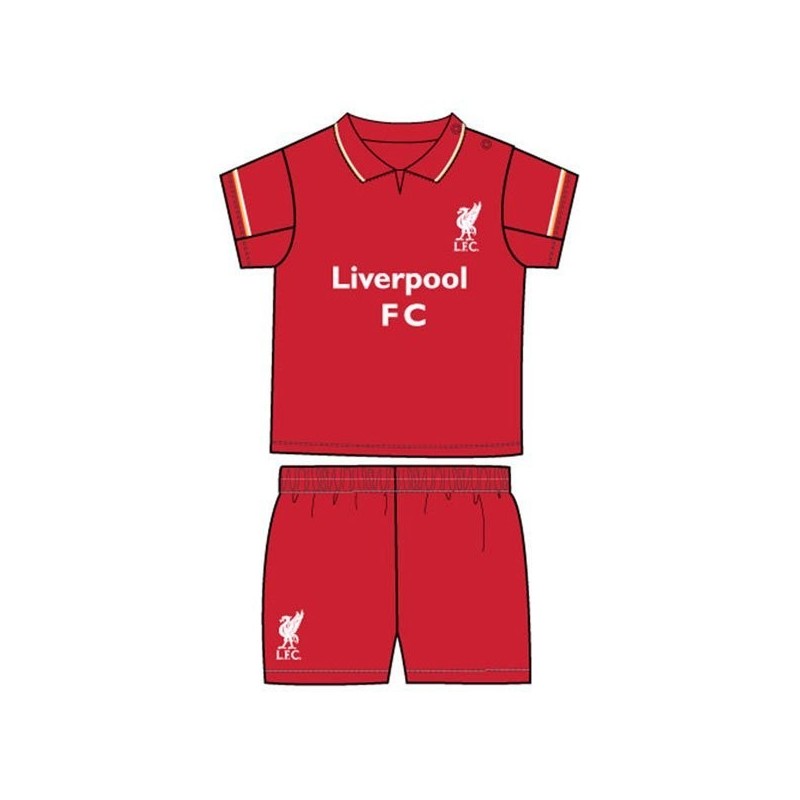 Liverpool Shirt & Shorts Set - 3/6 Months