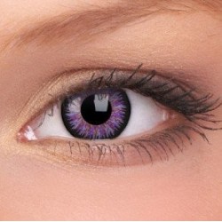 ColourVUE Violet Glamour Farbige Kontaktlinsen (90 Tage)