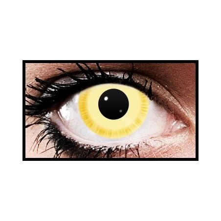 Avatar Movie Yellow  Halloween Coloured Contact Lenses