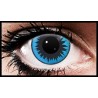 1 Single Blue Starburst Crazy Coloured Contact Lens (90 Days)