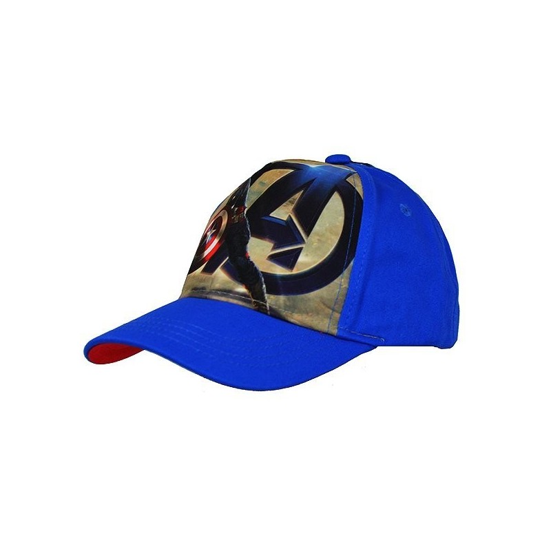 Captain America Action Cap Blue - Junior