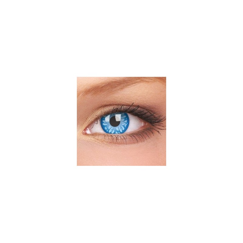 ColourVue Underworld Selene Blue Crazy Colour Kontaktlinsen (3 Monate Tragedauer)