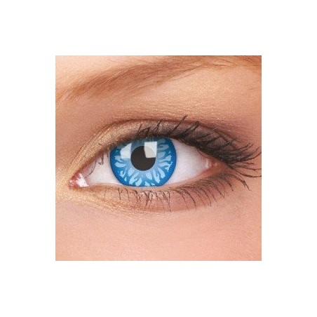 ColourVue Underworld Selene Blue Crazy Colour Contact Lenses (3 Month Wear)