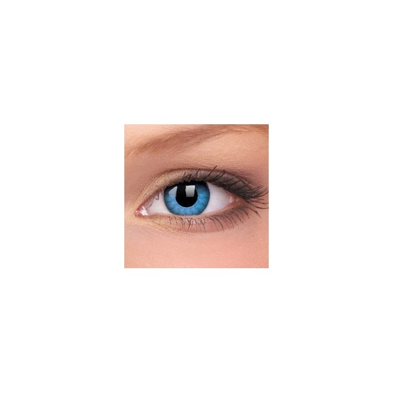 ColourVue Solar Blue Crazy Colour Contact Lenses (3 Month Wear)