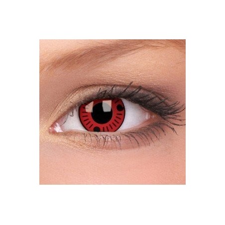 ColourVue Sasuke Sharingan Anime Crazy Coloured Contact Lenses (1 Year Wear)