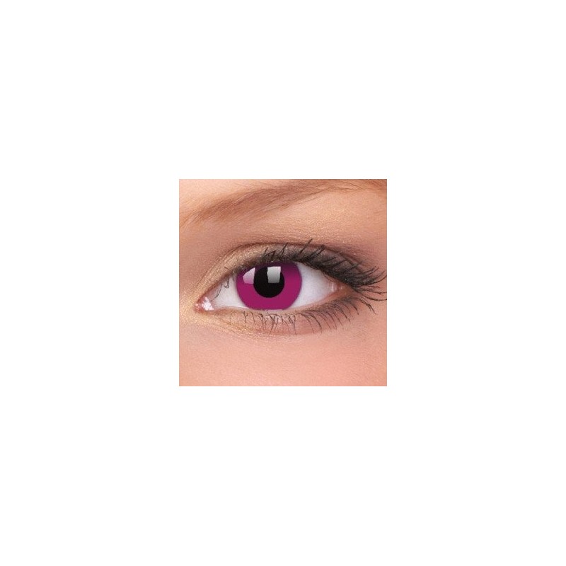 ColourVue Purple Block Crazy Colour Contact Lenses (90 Day Wear)