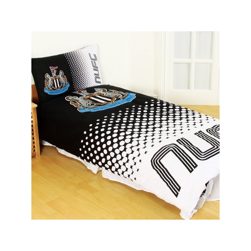 Newcastle United Reversible Fade Single Duvet Set