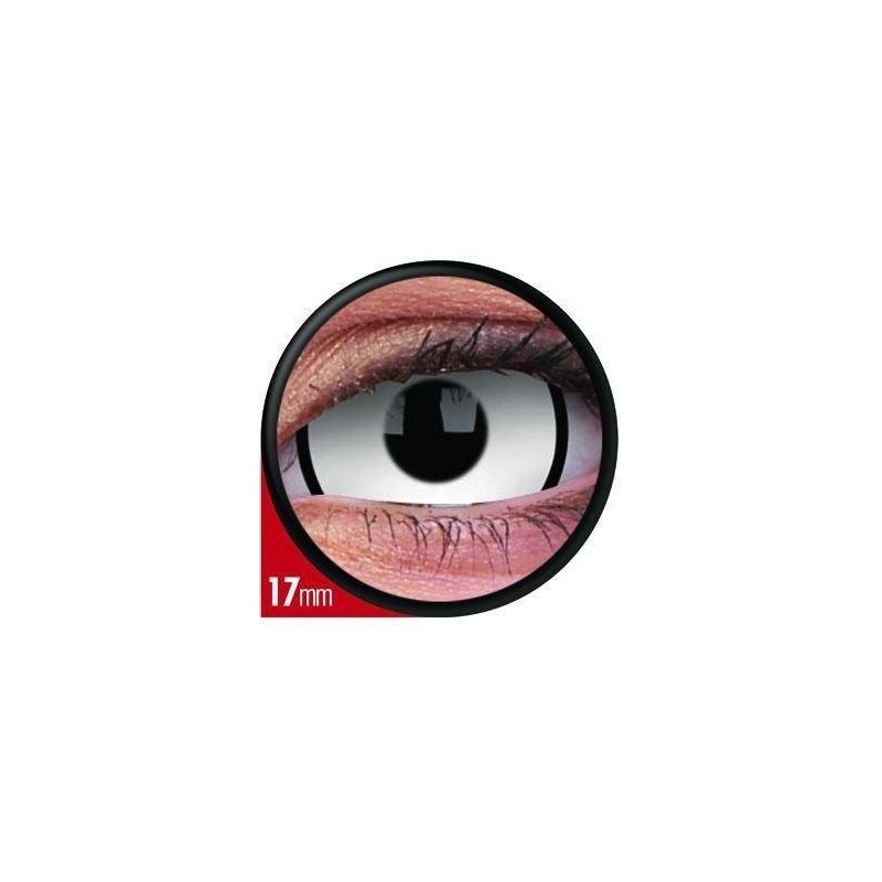 ColourVue Deadpool Mini Sclera Coloured Contact Lenses (1 Year) 17mm