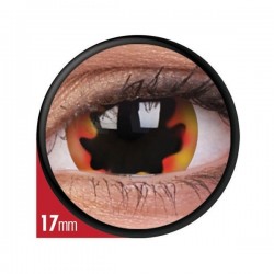 ColourVue Blackhole Sun Mini Sclera Farbige Kontaktlinsen (1 Jahr) 17mm