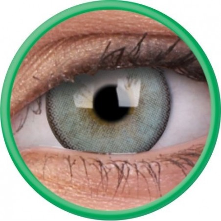 ColourVUE Lumina Gleaming Green Natural Vibrant Coloured Contact Lenses (90 Day)