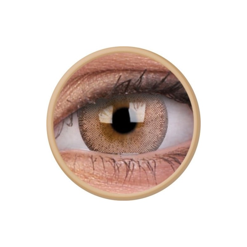 ColourVUE Fizzy Lushy Brown Natural Light Hazel Contact Lenses