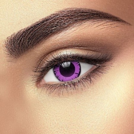 EDIT Big Eye Dolly Violet Coloured Contact Lenses