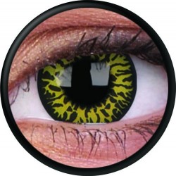 ColourVue Yellow Eclipse Crazy Colour Kontaktlinsen (3 Monate Tragedauer)