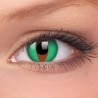 Green & Red Reptile Snake Eye Crazy Cobra Contact Lenses