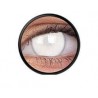 ColourVUE Blind White (Pupil Cover)Crazy Colour Contact Lenses (3 Month Wear)