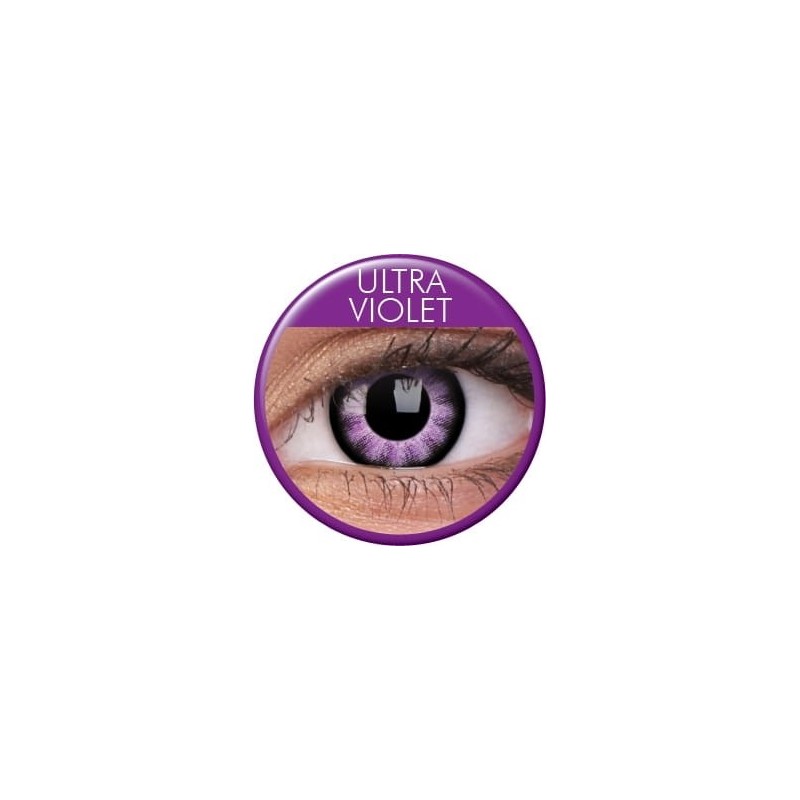 ColourVUE Ultra Violet Purple Big Eye Coloured Contact Lenses (90 Day)